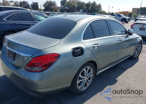 2015 Mercedes-Benz C 300 Luxury/Sport from USA, damaged, VIN 55SWF4JB2FU065165